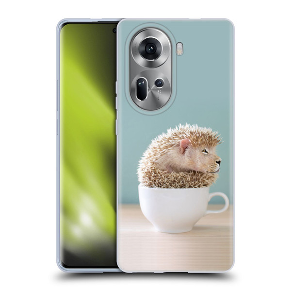 Pixelmated Animals Surreal Pets Lionhog Soft Gel Case for OPPO Reno11