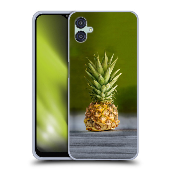 Pixelmated Animals Surreal Pets Pineapple Turtle Soft Gel Case for Samsung Galaxy M04 5G / A04e