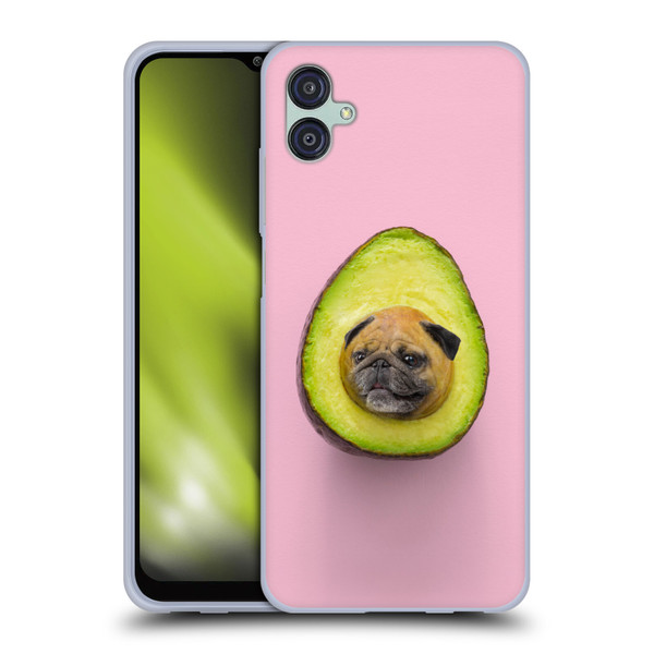 Pixelmated Animals Surreal Pets Pugacado Soft Gel Case for Samsung Galaxy M04 5G / A04e