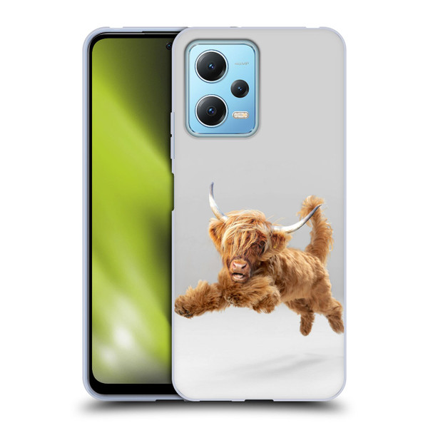 Pixelmated Animals Surreal Pets Highland Pup Soft Gel Case for Xiaomi Redmi Note 12 5G