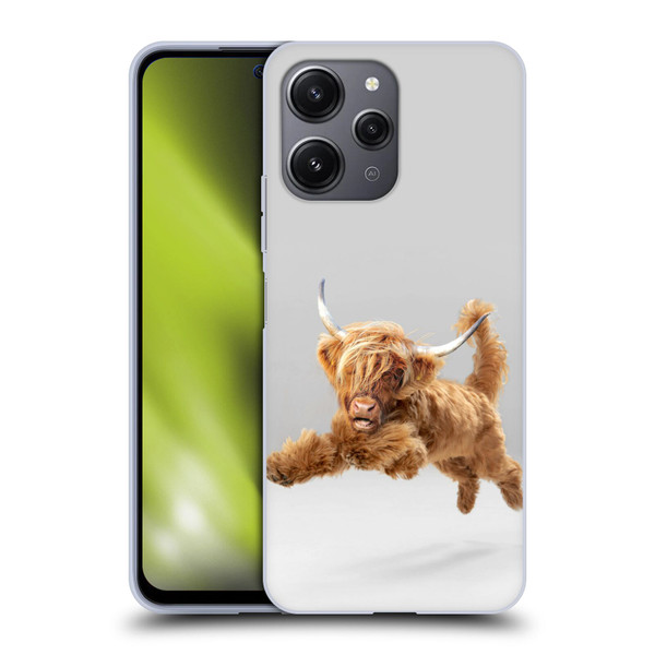 Pixelmated Animals Surreal Pets Highland Pup Soft Gel Case for Xiaomi Redmi 12