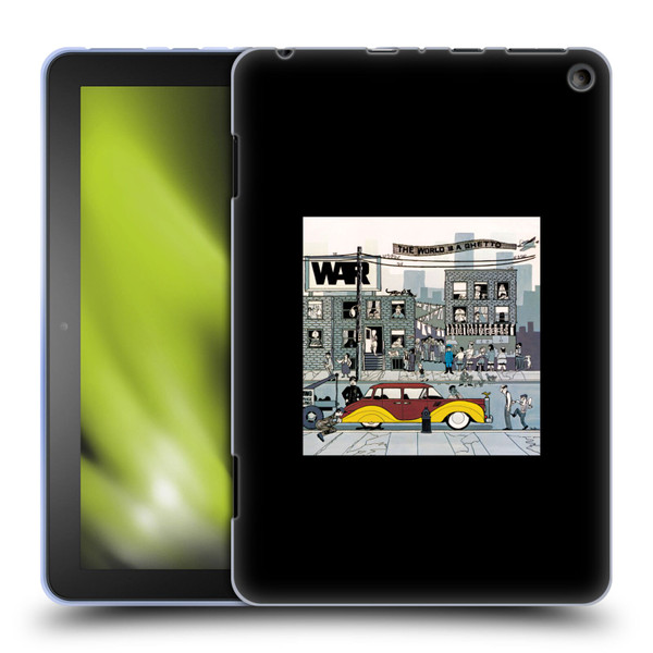 War Graphics The World Is A Ghetto Album Soft Gel Case for Amazon Fire HD 8/Fire HD 8 Plus 2020