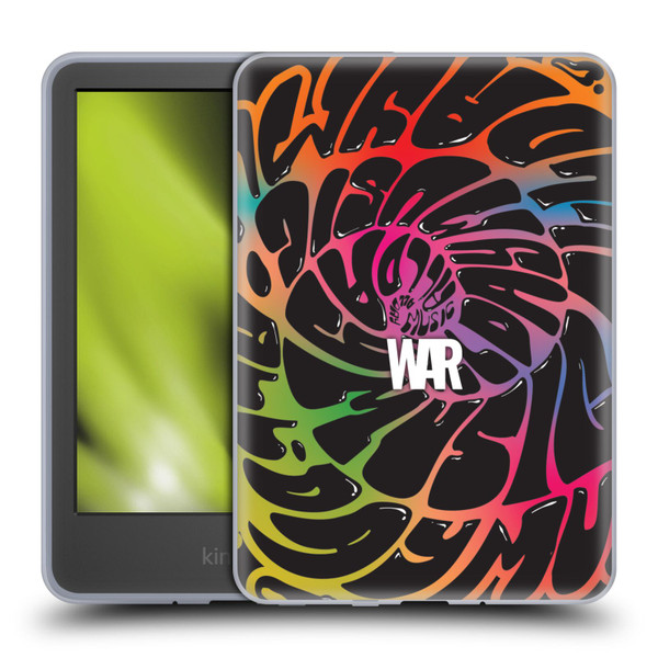 War Graphics All Day Colorful Soft Gel Case for Amazon Kindle 11th Gen 6in 2022