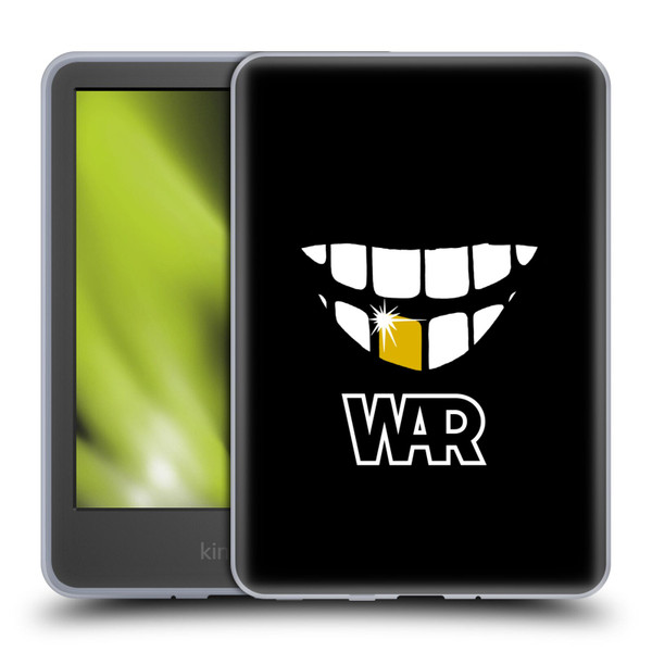 War Graphics Why Can't We Be Friends? Soft Gel Case for Amazon Kindle 11th Gen 6in 2022