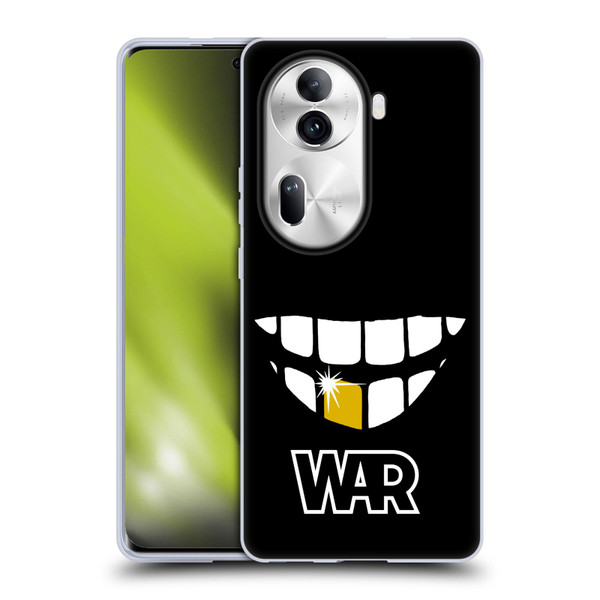 War Graphics Why Can't We Be Friends? Soft Gel Case for OPPO Reno11 Pro
