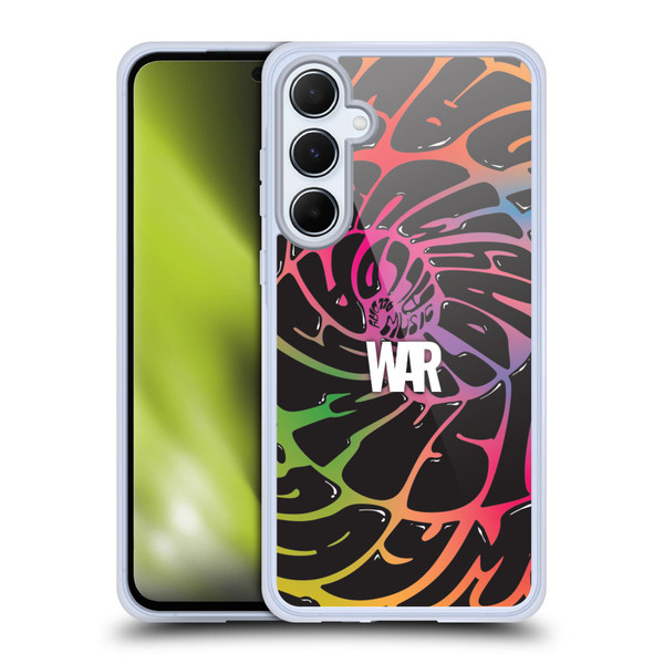 War Graphics All Day Colorful Soft Gel Case for Samsung Galaxy A55 5G