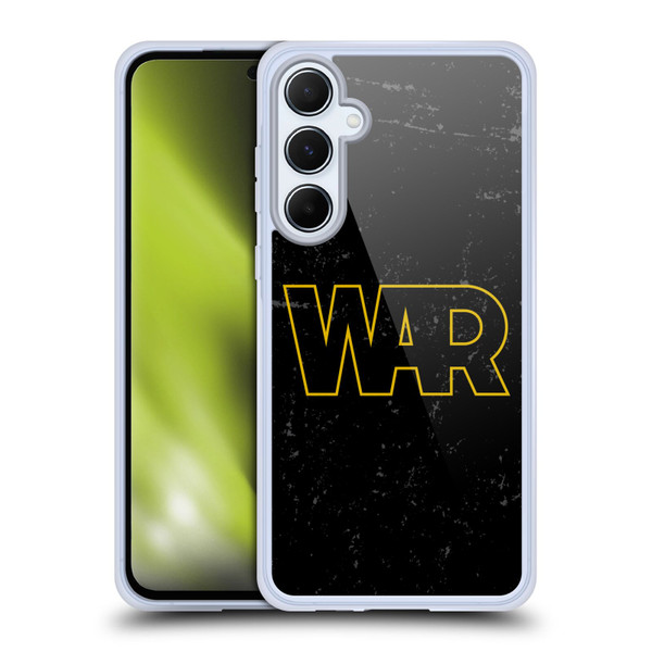 War Graphics Logo Soft Gel Case for Samsung Galaxy A55 5G
