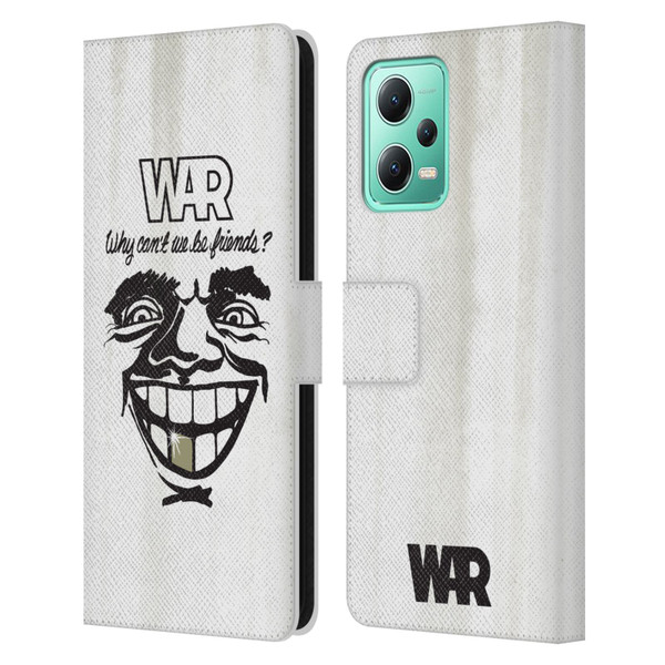 War Graphics Friends Art Leather Book Wallet Case Cover For Xiaomi Redmi Note 12 5G