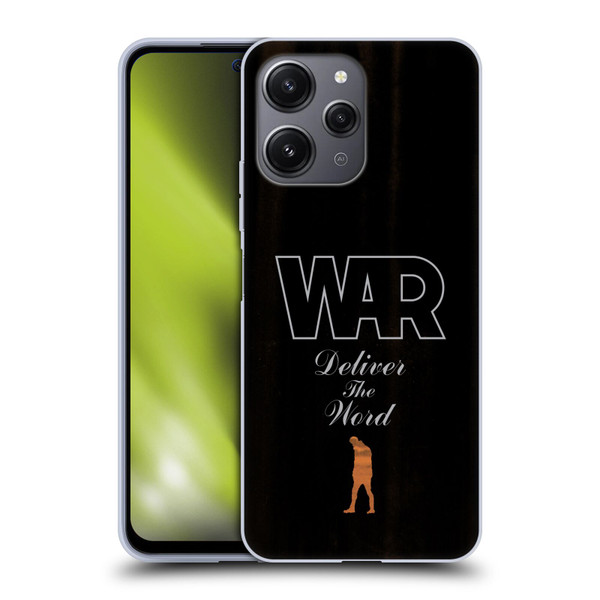 War Graphics Deliver The World Soft Gel Case for Xiaomi Redmi 12