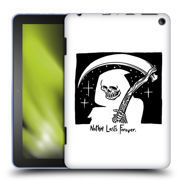 Matt Bailey Art Nothing Last Forever Soft Gel Case for Amazon Fire HD 8/Fire HD 8 Plus 2020