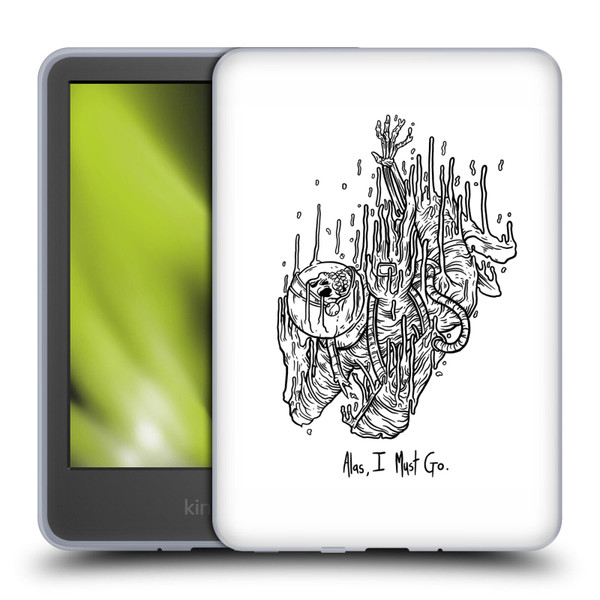 Matt Bailey Art Alas I Must Go Soft Gel Case for Amazon Kindle 11th Gen 6in 2022