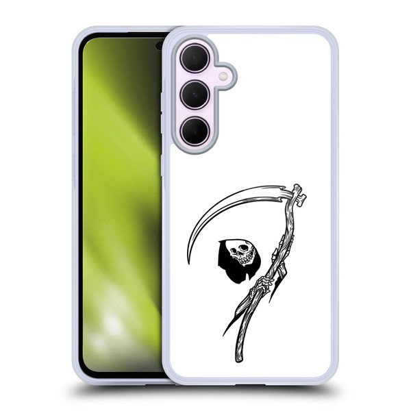 Matt Bailey Art Negative Reaper Soft Gel Case for Samsung Galaxy A35 5G
