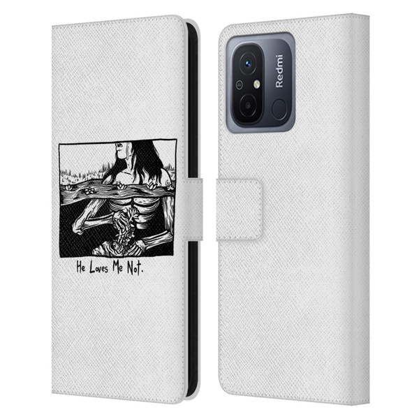 Matt Bailey Art Loves Me Not Leather Book Wallet Case Cover For Xiaomi Redmi 12C