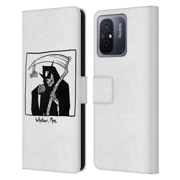 Matt Bailey Art Whatever Man Leather Book Wallet Case Cover For Xiaomi Redmi 12C