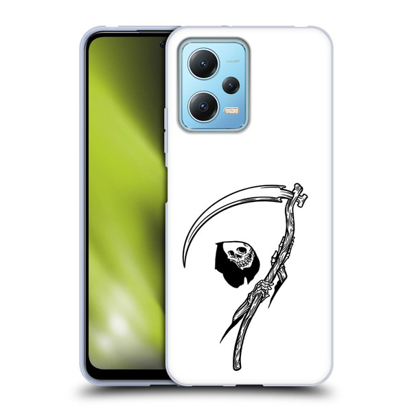 Matt Bailey Art Negative Reaper Soft Gel Case for Xiaomi Redmi Note 12 5G