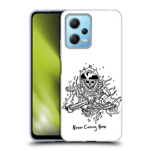 Matt Bailey Art Never Coming Home Soft Gel Case for Xiaomi Redmi Note 12 5G