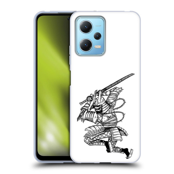 Matt Bailey Samurai Sword Stance Soft Gel Case for Xiaomi Redmi Note 12 5G