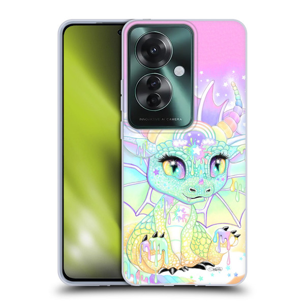 Sheena Pike Dragons Sweet Pastel Lil Dragonz Soft Gel Case for OPPO Reno11 F 5G / F25 Pro 5G