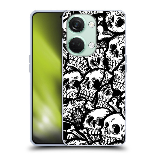 Matt Bailey Skull All Over Soft Gel Case for OnePlus Nord 3 5G