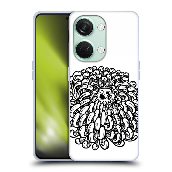 Matt Bailey Skull Flower Soft Gel Case for OnePlus Nord 3 5G
