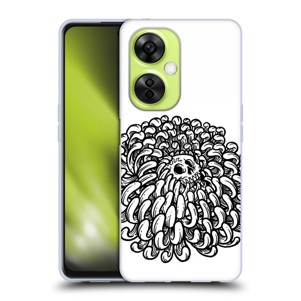 Matt Bailey Skull Flower Soft Gel Case for OnePlus Nord CE 3 Lite 5G