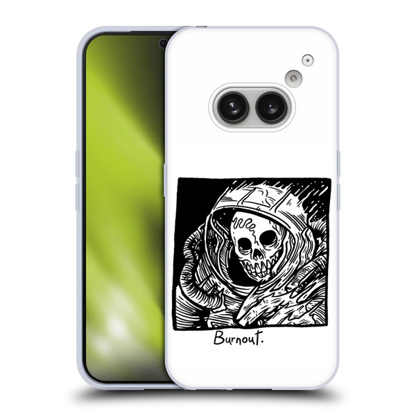 Matt Bailey Skull Burnout Soft Gel Case for Nothing Phone (2a)