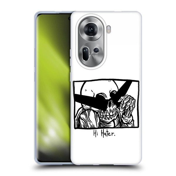 Matt Bailey Skull Hi Hater Soft Gel Case for OPPO Reno11