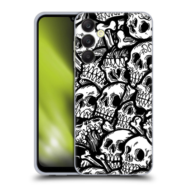 Matt Bailey Skull All Over Soft Gel Case for Samsung Galaxy A25 5G
