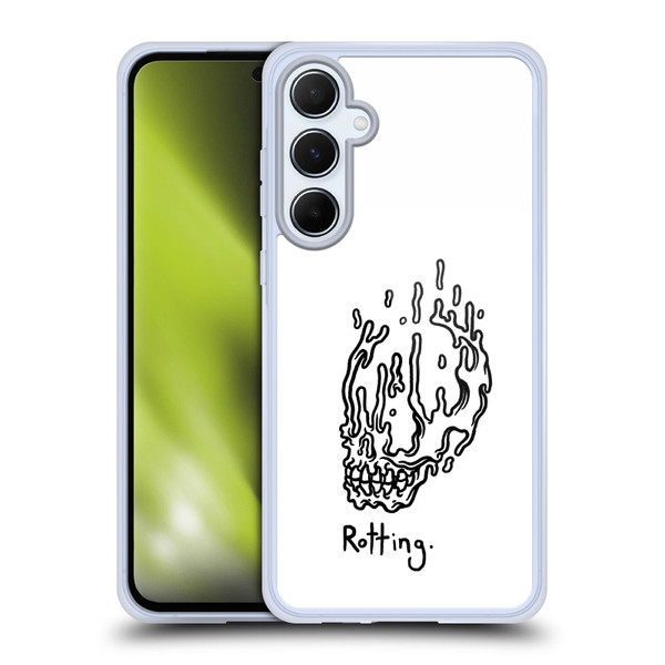 Matt Bailey Skull Rotting Soft Gel Case for Samsung Galaxy A55 5G