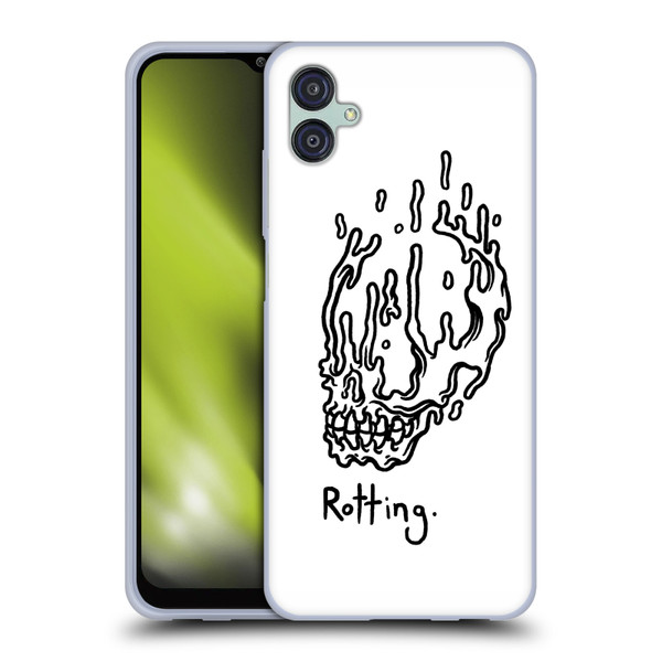 Matt Bailey Skull Rotting Soft Gel Case for Samsung Galaxy M04 5G / A04e