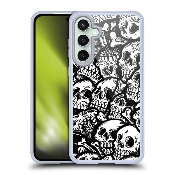 Matt Bailey Skull All Over Soft Gel Case for Samsung Galaxy S23 FE 5G