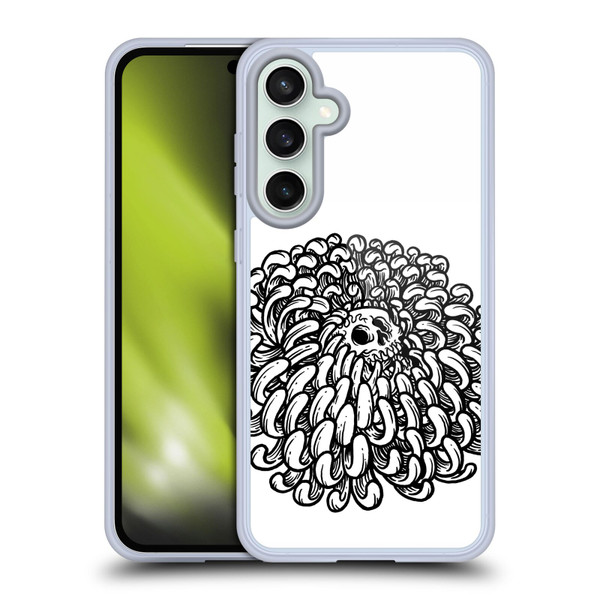 Matt Bailey Skull Flower Soft Gel Case for Samsung Galaxy S23 FE 5G