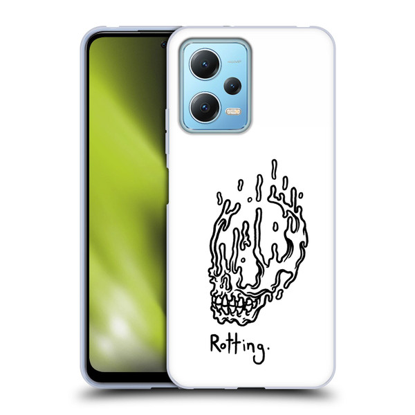 Matt Bailey Skull Rotting Soft Gel Case for Xiaomi Redmi Note 12 5G