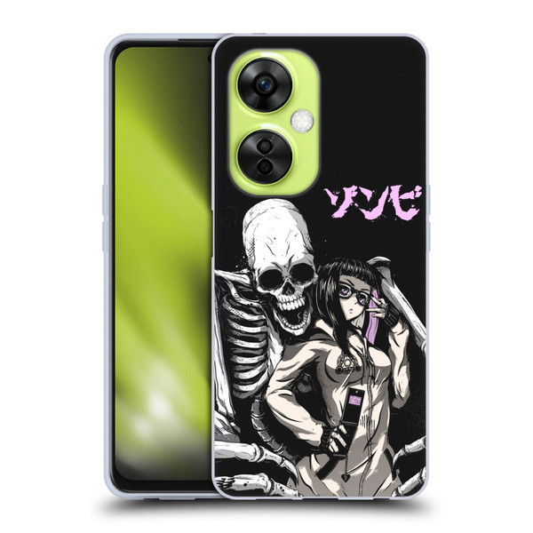Zombie Makeout Club Art Stop Drop Selfie Soft Gel Case for OnePlus Nord CE 3 Lite 5G