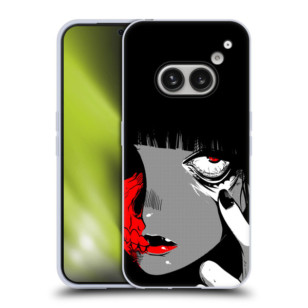 Zombie Makeout Club Art Eye Soft Gel Case for Nothing Phone (2a)