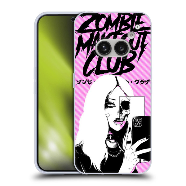 Zombie Makeout Club Art Selfie Skull Soft Gel Case for Nothing Phone (2a)