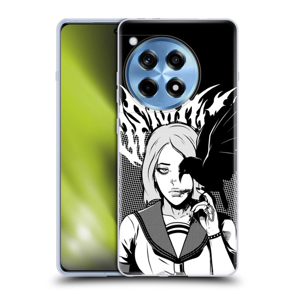 Zombie Makeout Club Art Crow Soft Gel Case for OnePlus 12R