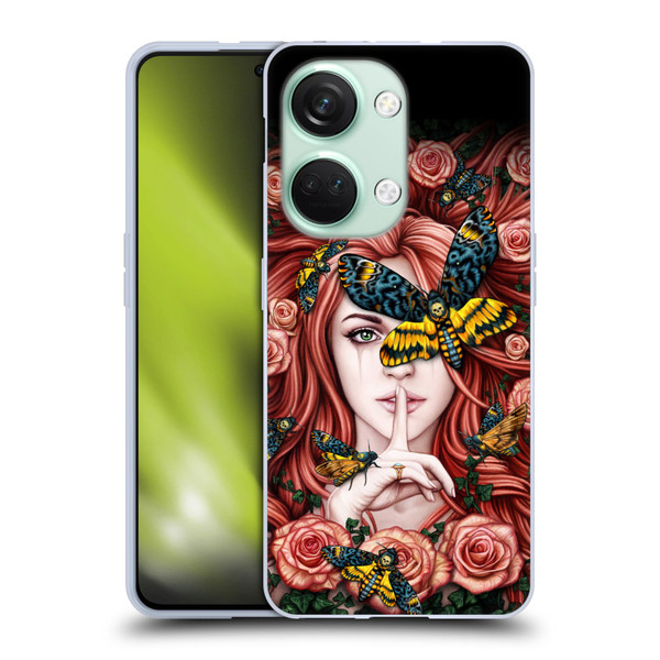 Sarah Richter Fantasy Silent Girl With Red Hair Soft Gel Case for OnePlus Nord 3 5G