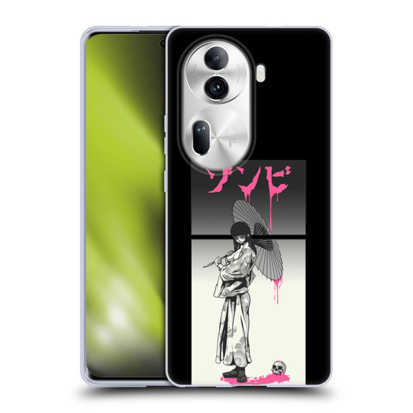 Zombie Makeout Club Art Chance Of Rain Soft Gel Case for OPPO Reno11 Pro