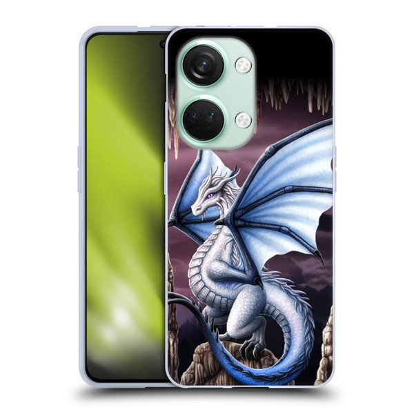 Sarah Richter Fantasy Creatures Blue Dragon Soft Gel Case for OnePlus Nord 3 5G