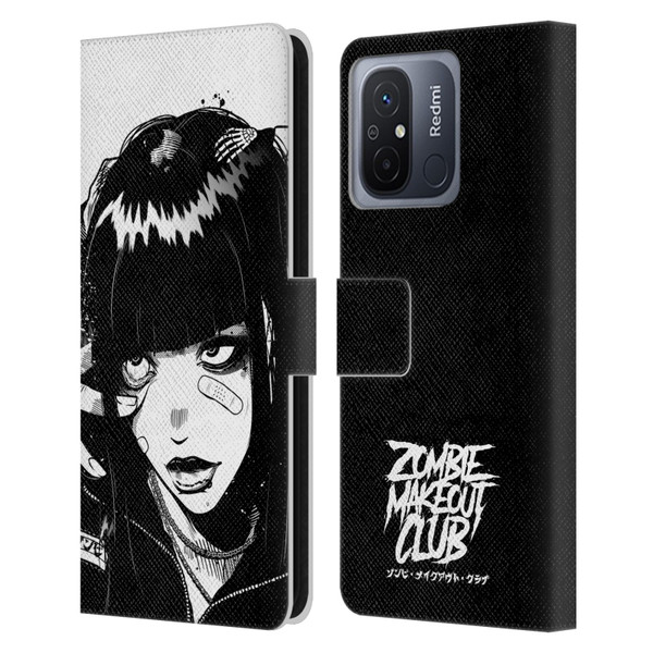 Zombie Makeout Club Art See Thru You Leather Book Wallet Case Cover For Xiaomi Redmi 12C