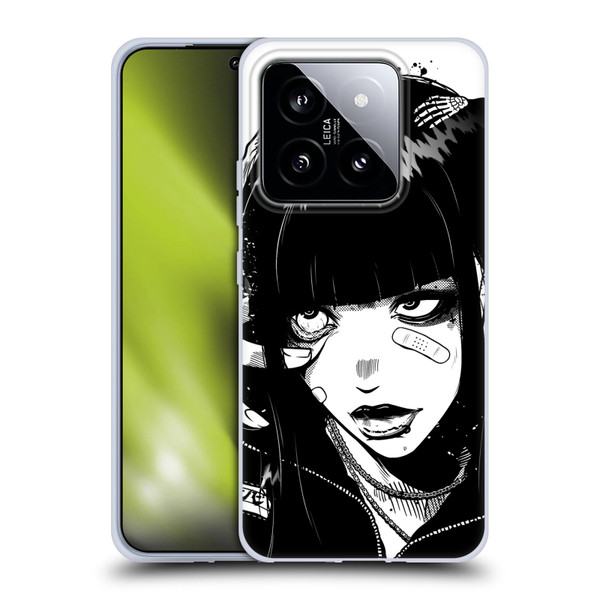 Zombie Makeout Club Art See Thru You Soft Gel Case for Xiaomi 14