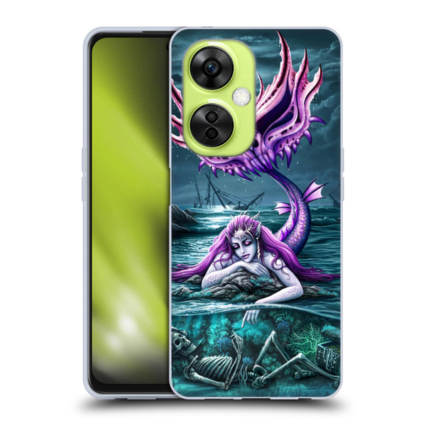 Sarah Richter Gothic Mermaid With Skeleton Pirate Soft Gel Case for OnePlus Nord CE 3 Lite 5G