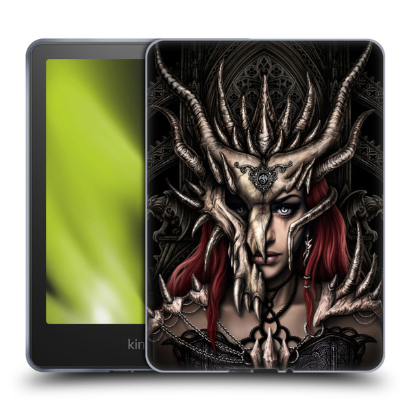 Sarah Richter Gothic Warrior Girl Soft Gel Case for Amazon Kindle Paperwhite 5 (2021)
