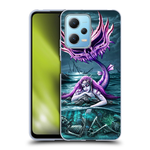 Sarah Richter Gothic Mermaid With Skeleton Pirate Soft Gel Case for Xiaomi Redmi Note 12 5G