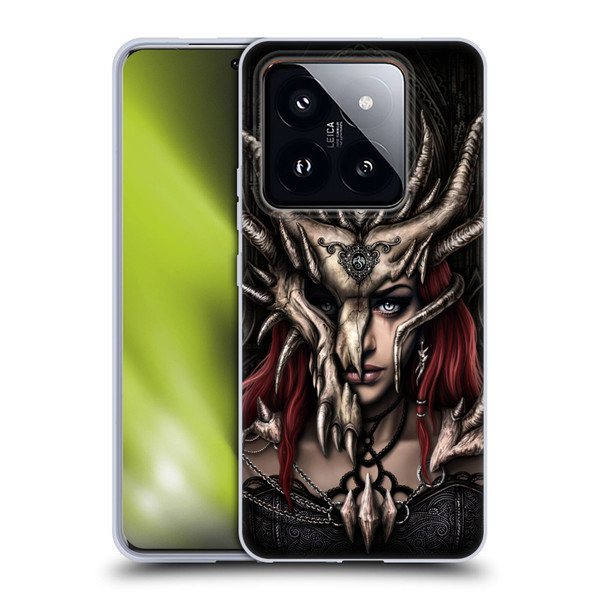 Sarah Richter Gothic Warrior Girl Soft Gel Case for Xiaomi 14 Pro