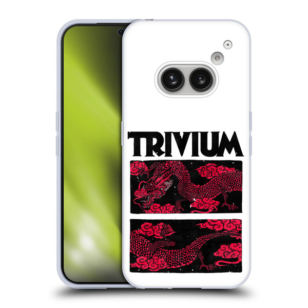 Trivium Graphics Double Dragons Soft Gel Case for Nothing Phone (2a)