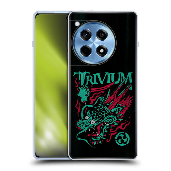 Trivium Graphics Screaming Dragon Soft Gel Case for OnePlus 12R