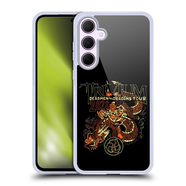 Trivium Graphics Deadmen And Dragons Soft Gel Case for Samsung Galaxy A35 5G