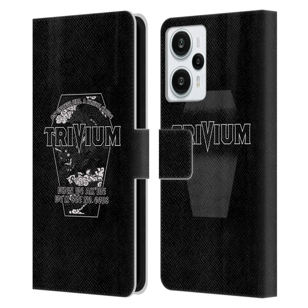 Trivium Graphics No Gods Leather Book Wallet Case Cover For Xiaomi Redmi Note 12T